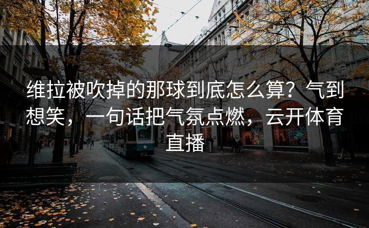 维拉被吹掉的那球到底怎么算？气到想笑，一句话把气氛点燃，云开体育直播